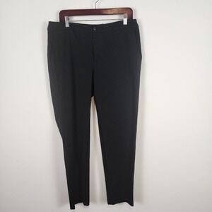 American Giant Made In USA Black Stretch‎ Dress Pants Women's Size 16